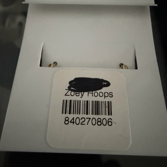 Gorjana Elegant Gold Zoey Hoop Earrings - Picture 3 of 4